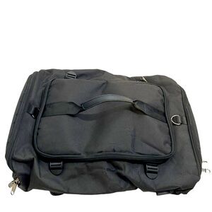 Unbranded Black Convertible Tote Bag Shoulder Bag Backpack